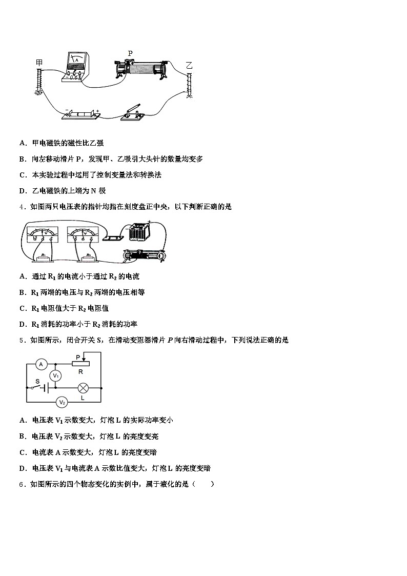 2026年宝鸡市中考一模物理试题（含答案解析）第2页