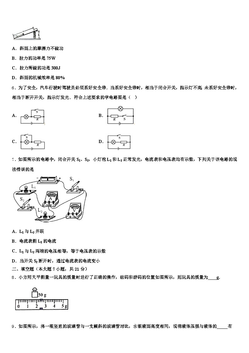 2025-2026学年宁夏回族自治区银川市中考物理最后冲刺浓缩精华卷（含答案解析）第2页