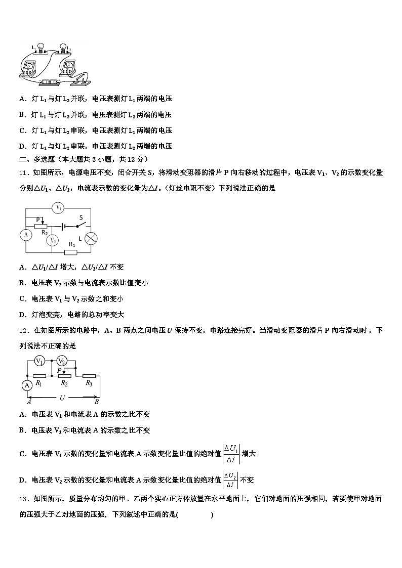 2025-2026学年普洱市中考四模物理试题（含答案解析）第3页