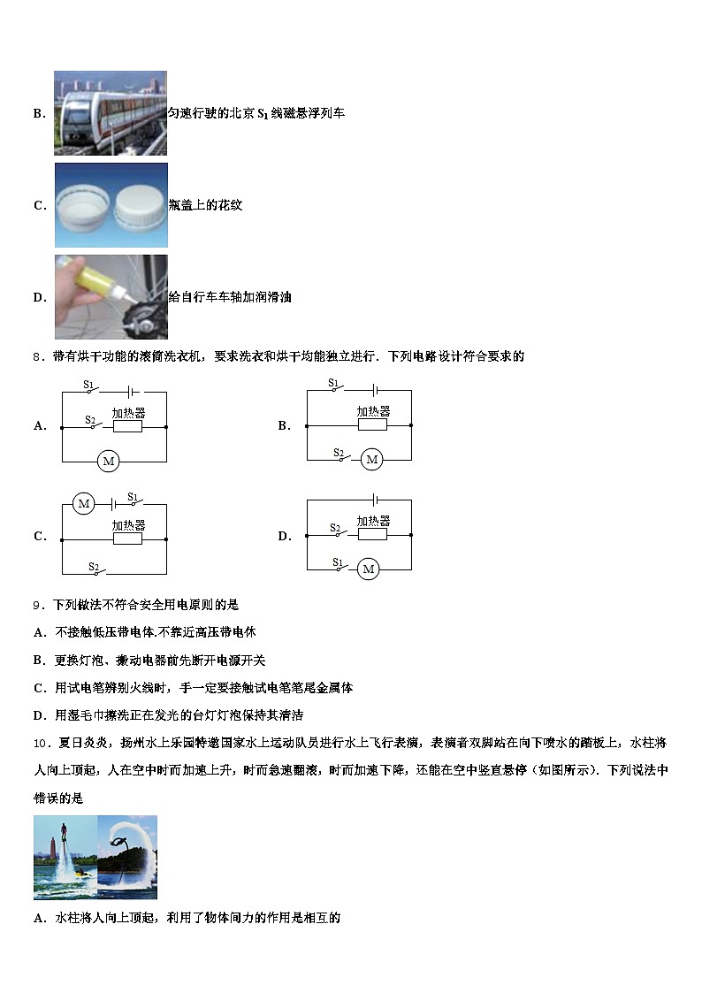 2025-2026学年铜陵市中考物理猜题卷（含答案解析）第3页