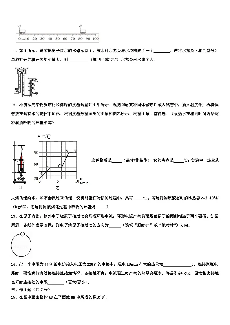 辽宁省葫芦岛市2025-2026学年中考物理最后冲刺浓缩精华卷（含答案解析）第3页