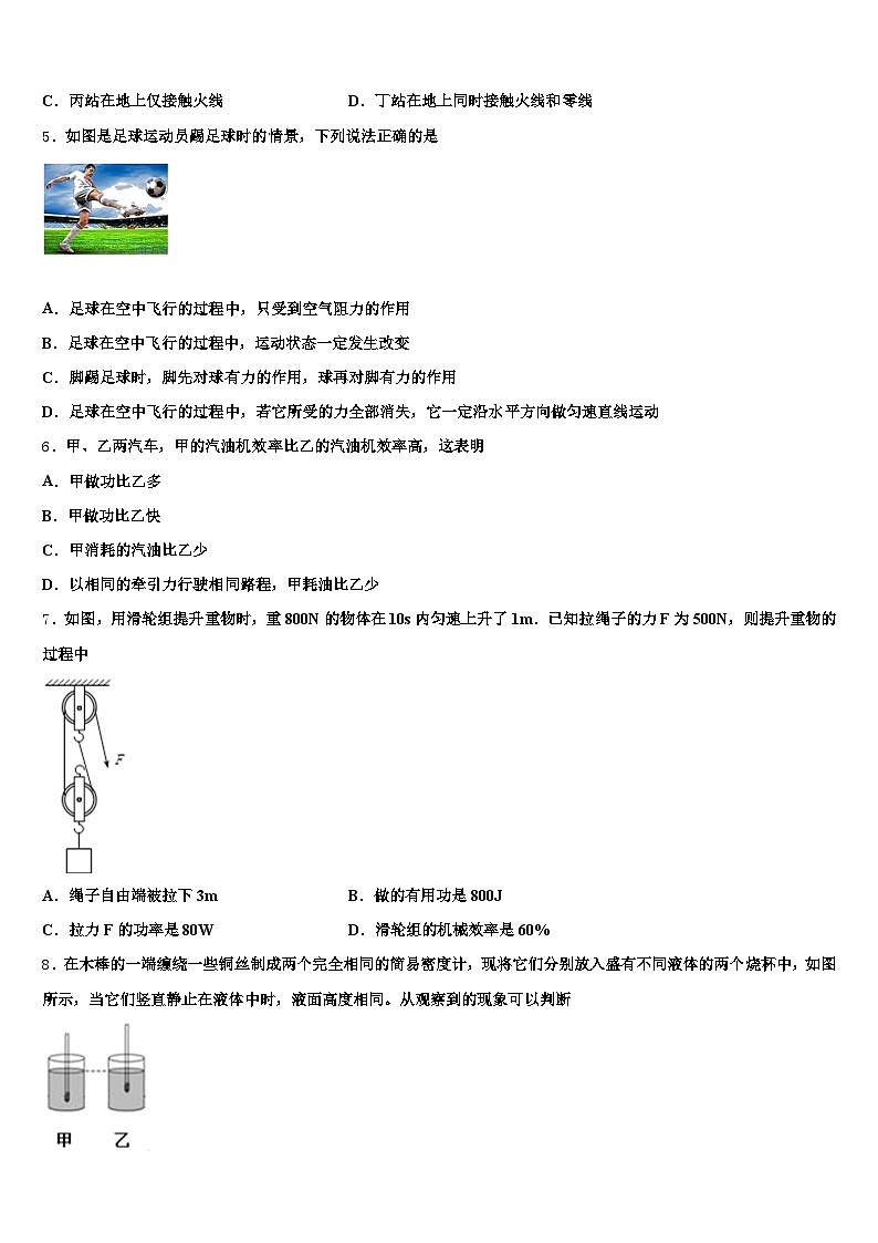 江苏省连云港市2026年中考物理最后冲刺浓缩精华卷（含答案解析）第2页