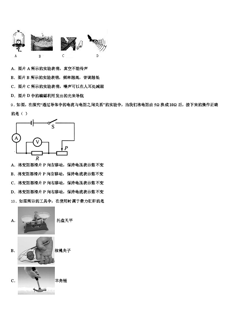 广西壮族自治区桂林市2026年中考五模物理试题（含答案解析）第3页