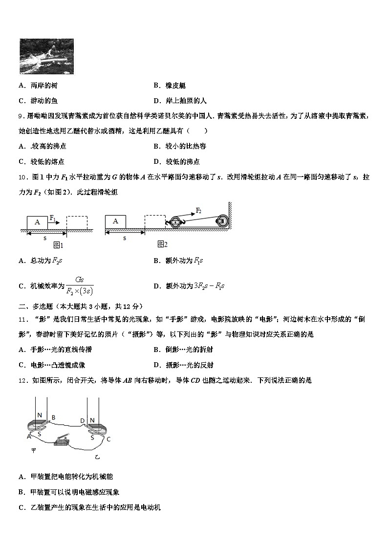 2025-2026学年青海省西宁市中考试题猜想物理试卷（含答案解析）第3页