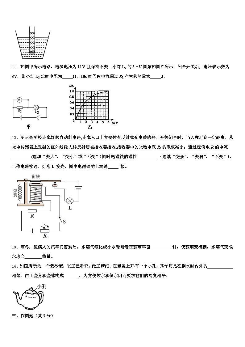 山东省济南市2025-2026学年中考物理模拟预测题（含答案解析）第3页