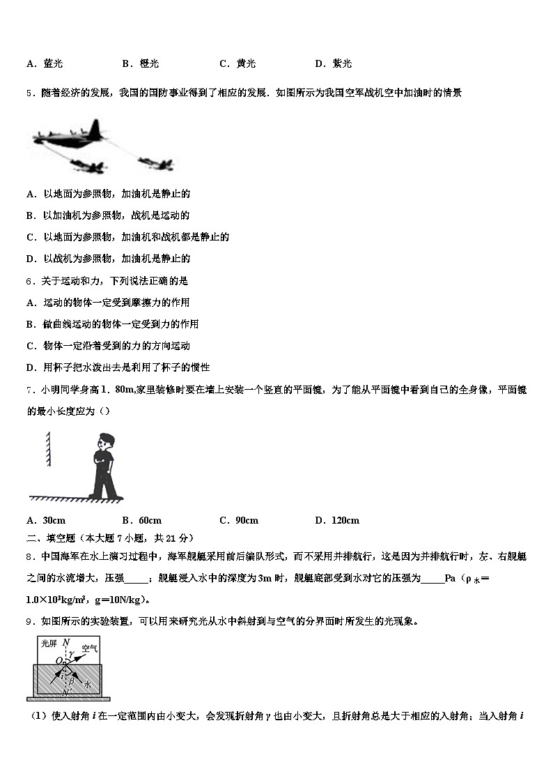 辽宁省葫芦岛市2025-2026学年中考物理模试卷（含答案解析）第2页