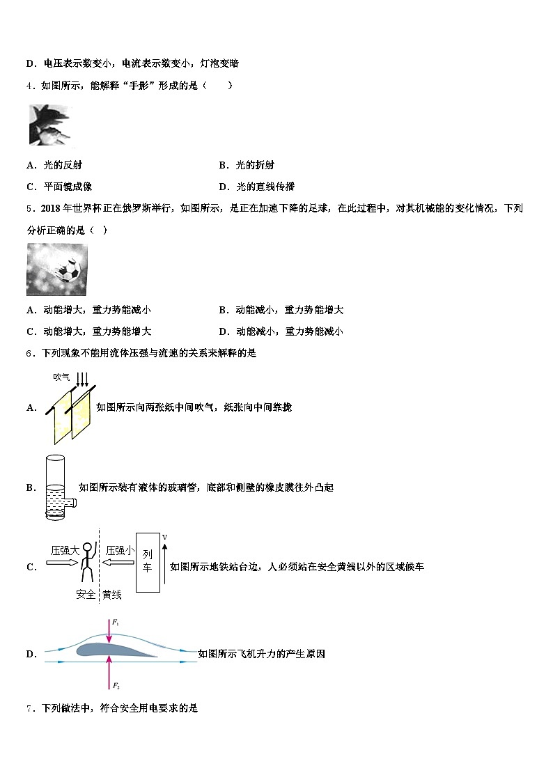 2026年青海省海南藏族自治州中考物理全真模拟试题（含答案解析）第2页