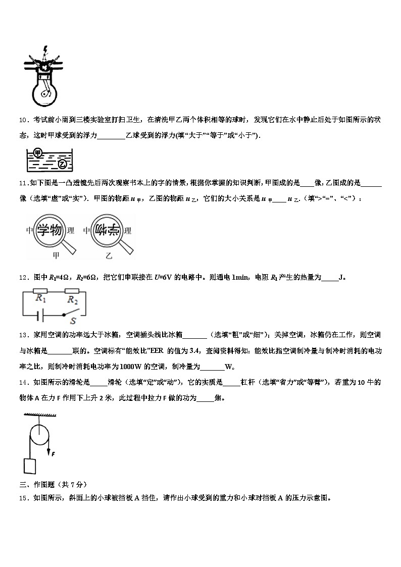 陕西省西安市2025-2026学年中考押题物理预测卷（含答案解析）第3页