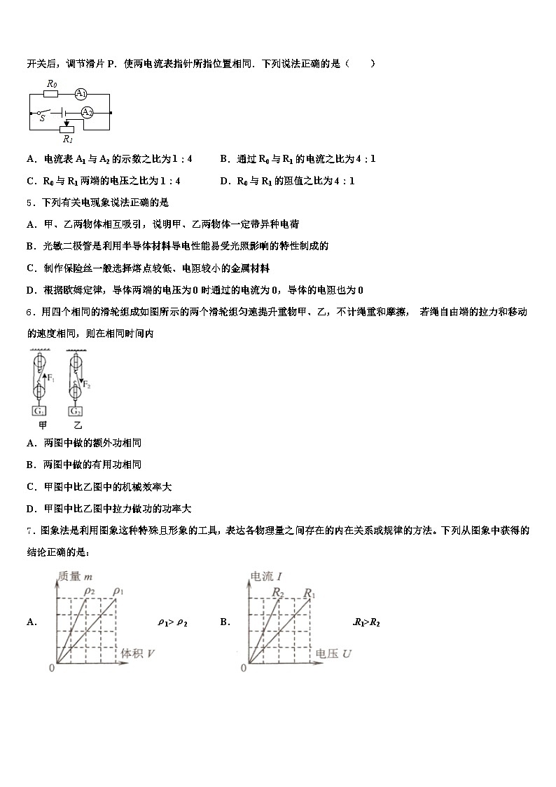 四川省甘孜藏族自治州2026年中考物理模拟预测题（含答案解析）第2页