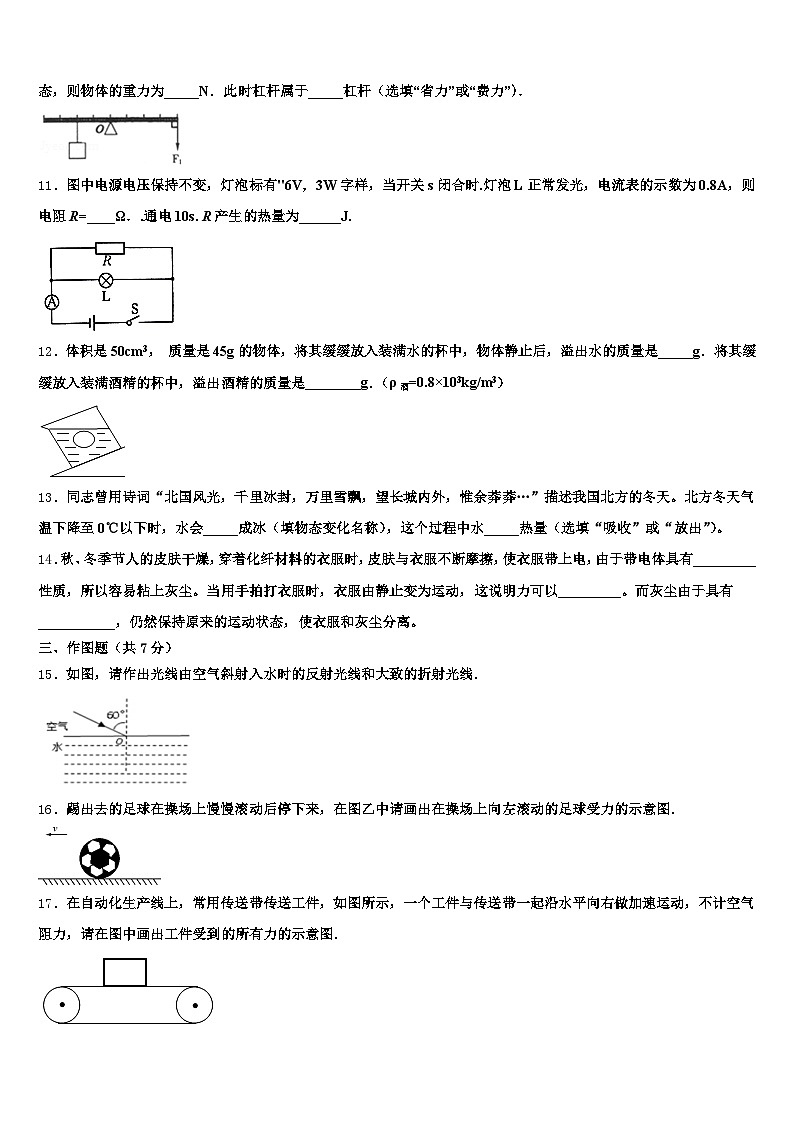 2026年辽宁省盘锦市初中物理毕业考试模拟冲刺卷（含答案解析）第3页