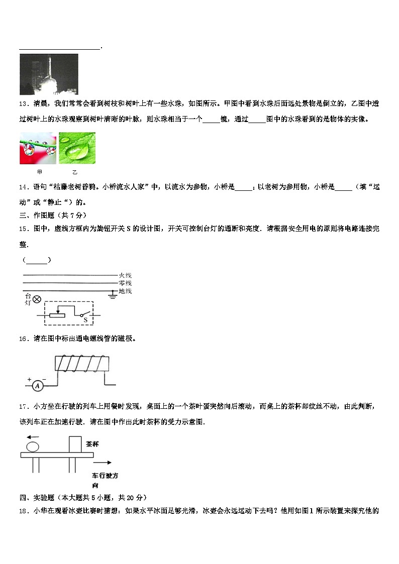 内蒙古自治区巴彦淖尔市2025-2026学年中考物理模拟预测题（含答案解析）第3页