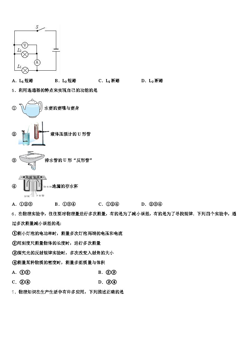 达州市2025-2026学年中考物理考前最后一卷（含答案解析）第2页