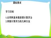 新人教版八年级下册物理教学课件 第十章 浮力 第二节 阿基米德原理 第2课时 阿基米德原理的应用