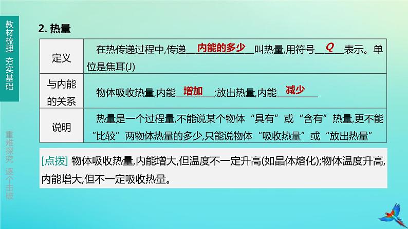 （福建专版）2020中考物理复习方案第01篇教材复习第三单元热学第11课时分子动理论内能与热机课件第6页