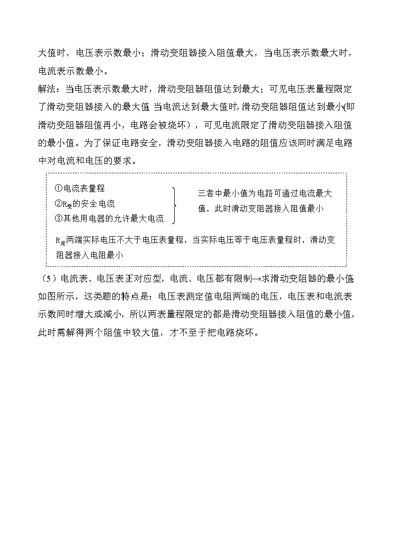 动态电路变化范围问题-2020年中考物理必考题型02