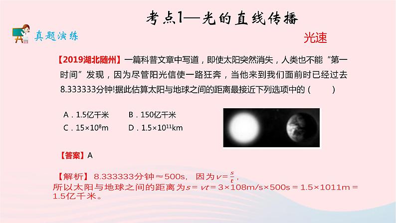 2020中考物理二轮满分冲刺重难点02光现象课件第6页