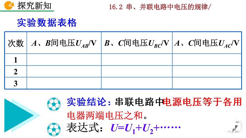 人教版物理九年级：16.2《串、并联电路中电压的规律》课件+视频素材07