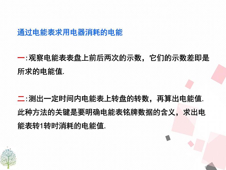 人教版九年级下物理课件：18.1  电能 电功(共22张PPT)第7页