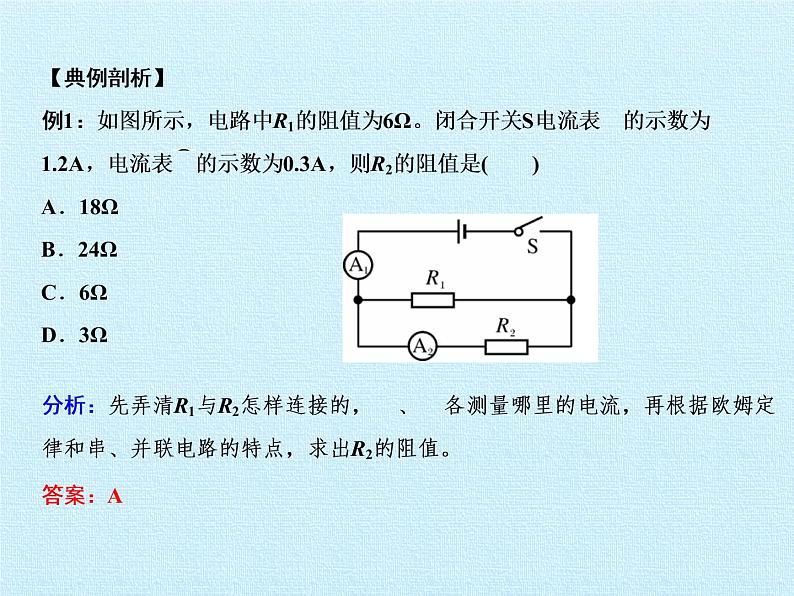 人教版物理九年级全一册 第十七章 欧姆定律 复习课件(共17张PPT)03