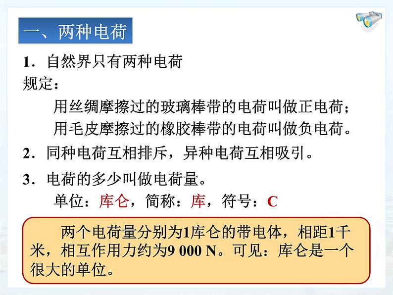 人教版九年级物理全册15.1两种电荷教学课件（共18张PPT）第4页