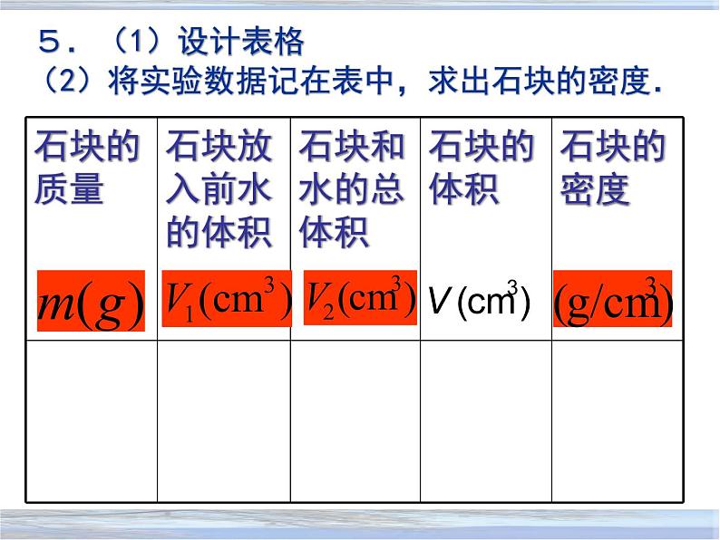 人教版八年级物理上册_6.3测量物质的密度 课件(共21张PPT)第4页