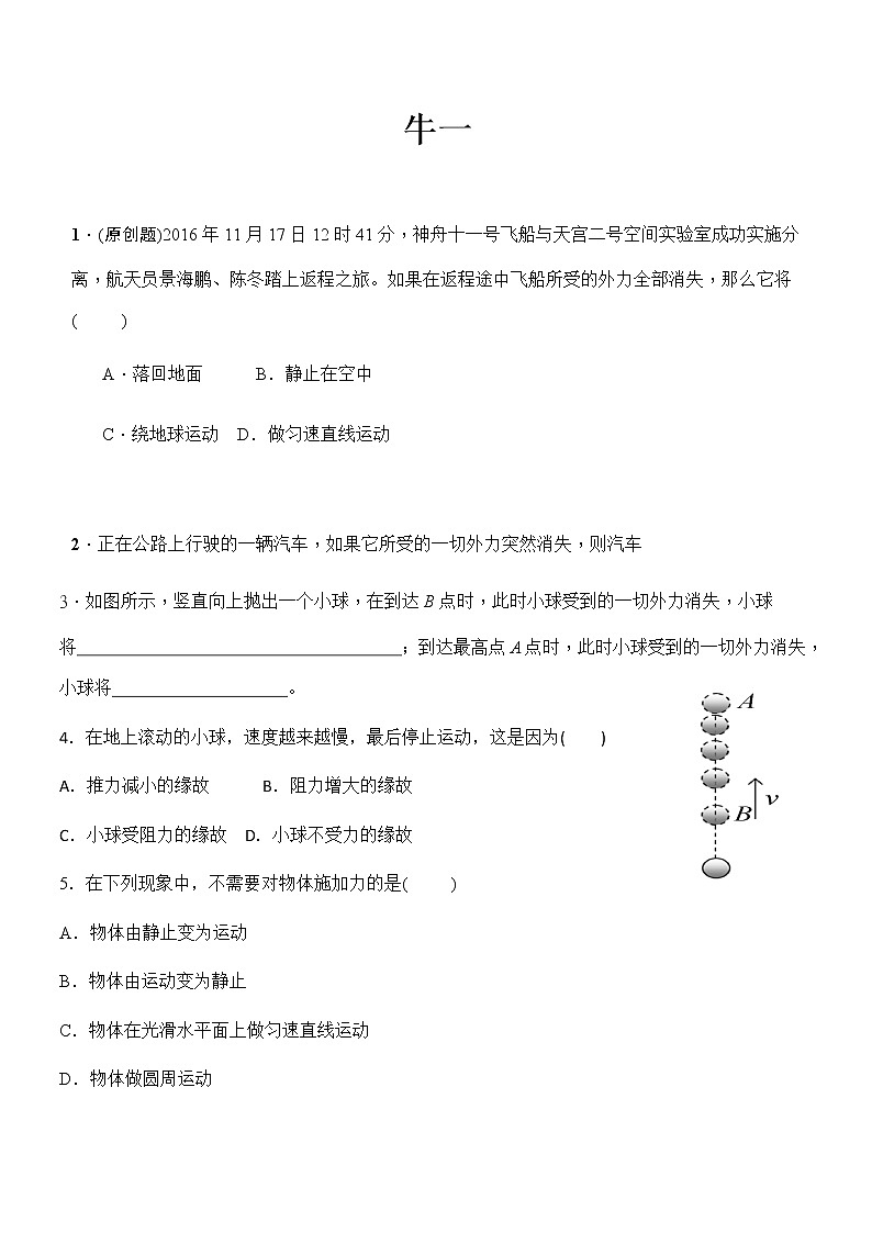 牛一第1页