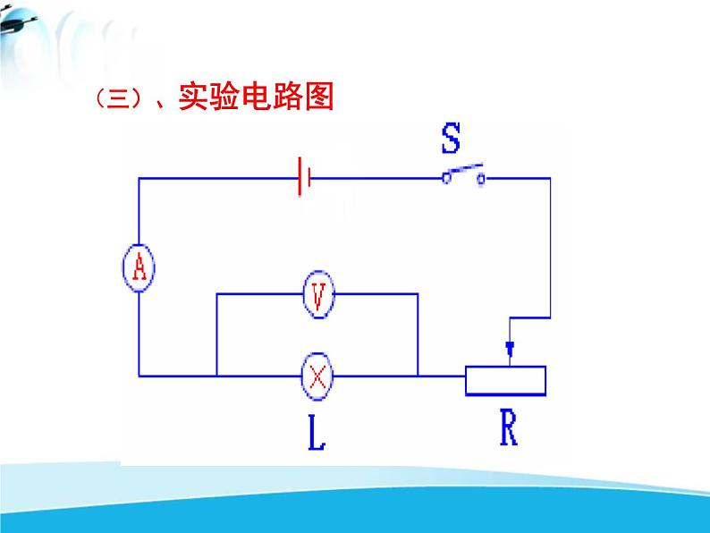 北师大版 九年级物理全册第十三章第三节《三学生实验：探究——小灯泡的电功率》课件06