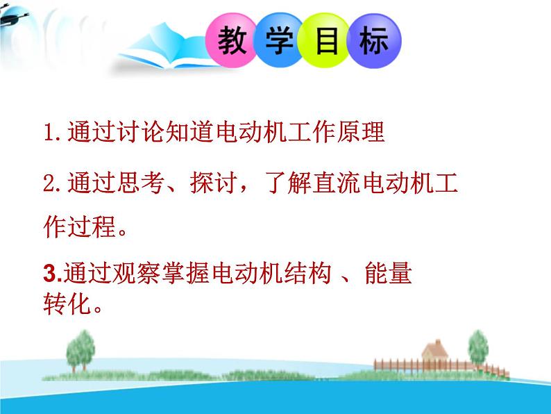 7北师大版九年级物理全册第十四章第六节《六  直流电动机》课件03