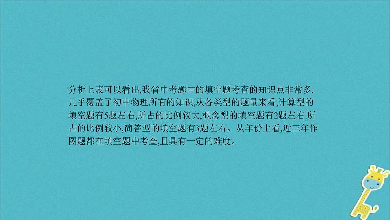 中考物理二轮复习专题突破14 填空题 复习课件（含答案）第6页