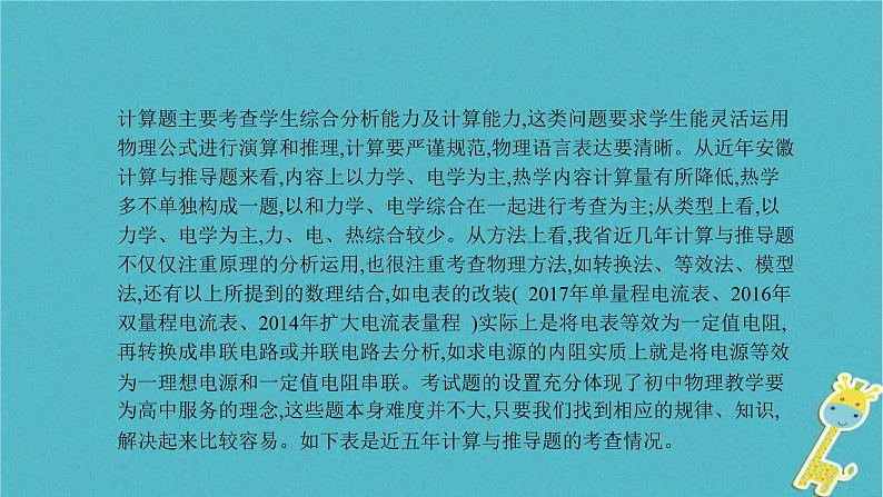 中考物理二轮复习专题突破16 计算与推导题 复习课件（含答案）第2页