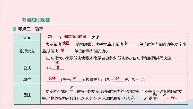 中考物理高分一轮单元复习13功 功率 机械能及其转化 课件（含答案）04