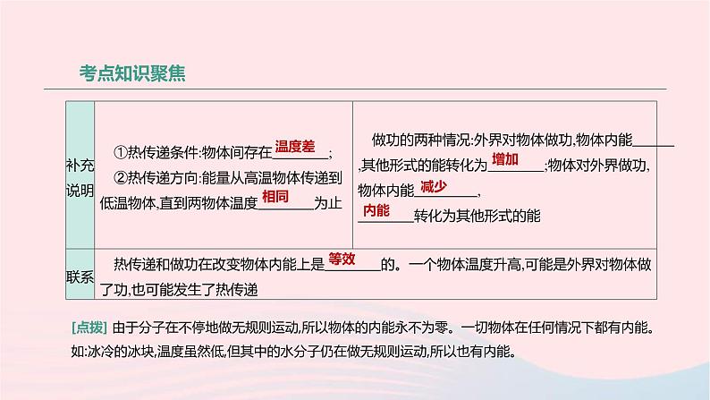 中考物理高分一轮单元复习15分子热运动和内能 课件（含答案）第6页