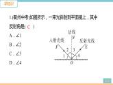 第四单元  第1节 第2课时 光的反射 练习课件