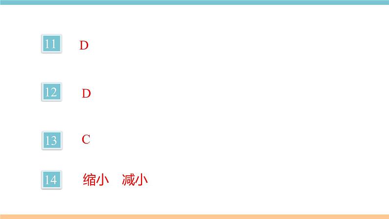 第四单元 专题六　凸透镜成像规律的分析 练习课件03