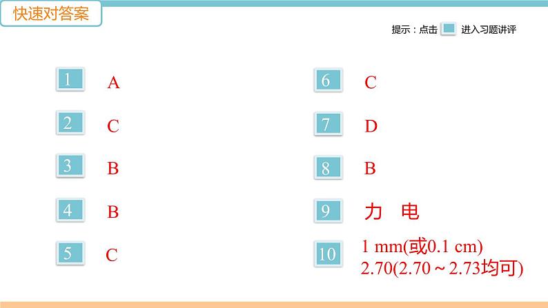 沪科版八年级上册物理期中检测卷02