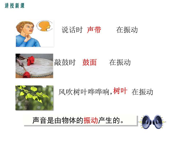 沪科版物理八年级上册：3.1《科学探究：声音的产生与传播》课件06