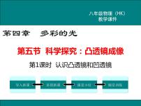 初中物理沪科版八年级全册第五节 科学探究：凸透镜成像示范课ppt课件