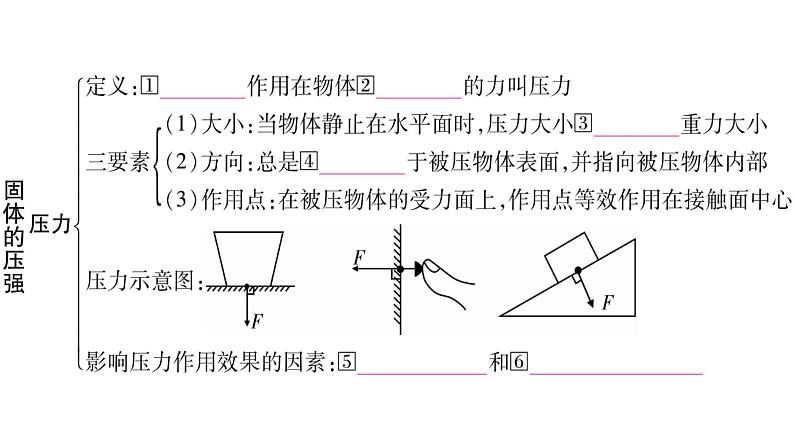 2021 物理中考 一轮考点复习（课件）：第十一讲 压强 第1课时  固体的压强第4页