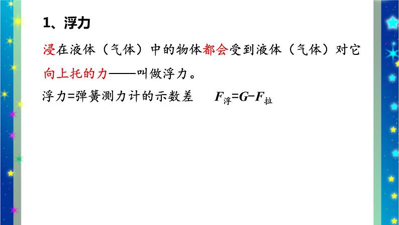 北师大版八年级物理下册第八章第五节 《五  学生实验：   探究——影响浮力大小因素》课件04