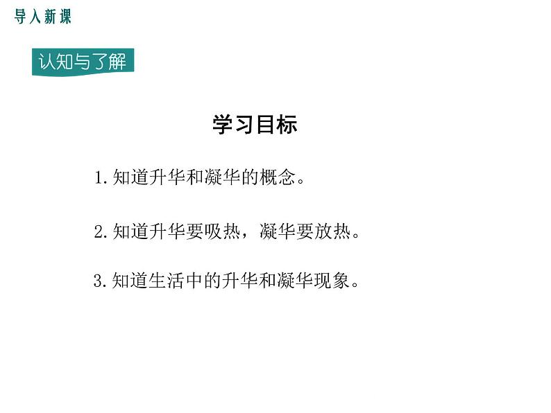 沪科版物理九年级：12.4  升华与凝华 课件03