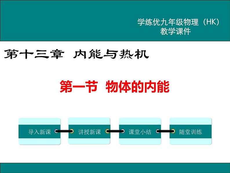 13.1 物体的内能 课件第1页