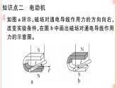 17.3  科学探究：电动机为什么会转动 练习课件