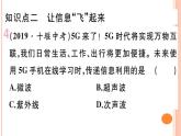 19.1  感受信息&第二節(jié)  讓信息''飛”起來&第三節(jié)  踏上信息高速公路 練習課件