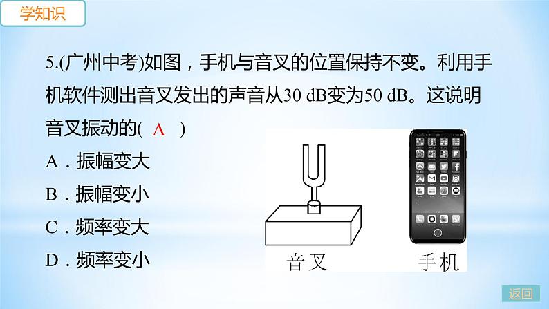 2.3 我们怎样区分声音（续）练习课件08