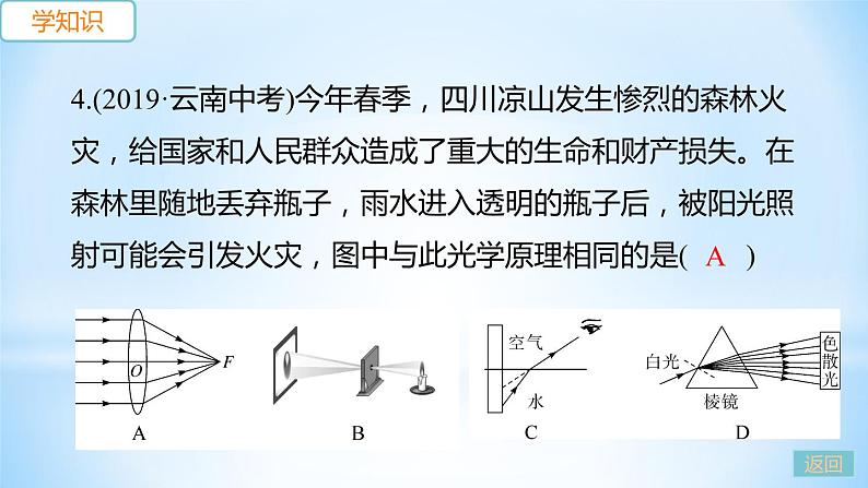 3.5 奇妙的透镜 练习课件第7页