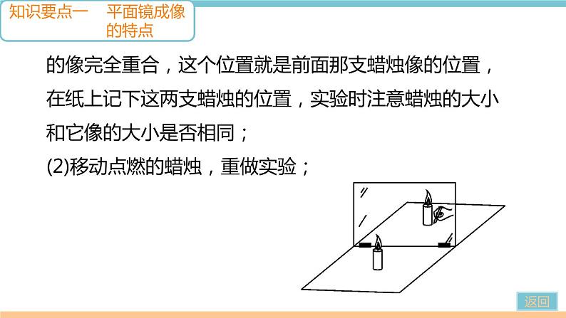 第四章  第3节   第1课时　平面镜成像 作业课件04