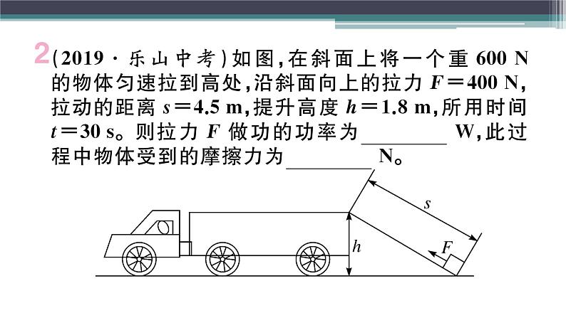 第十一章 综合训练（一） 功、功率、机械效率的综合计算  练习课件03