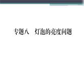 第十五章 專題八  燈泡的亮度問題 練習(xí)課件