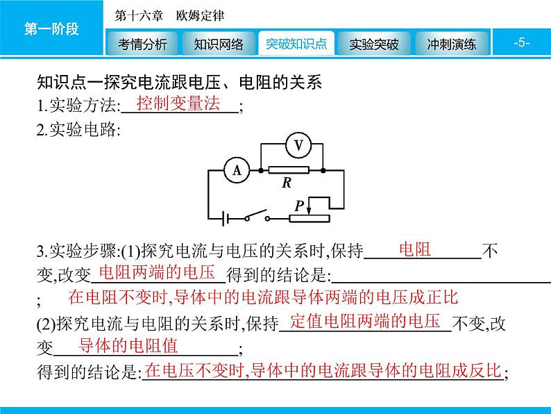 2020届中考物理总复习课件：第十六章　欧姆定律 (共101张PPT)05