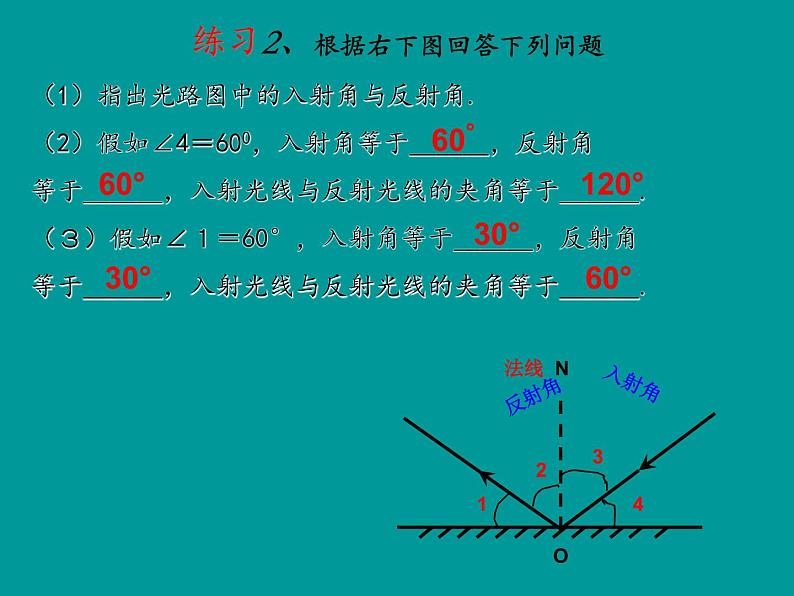 第四章光现象第2节 光的反射 PPT课件06